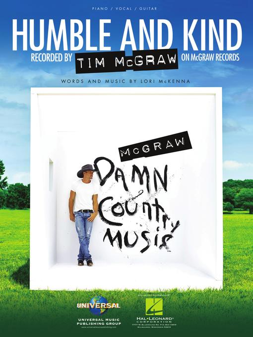 Title details for Humble and Kind Sheet Music by Tim McGraw - Available